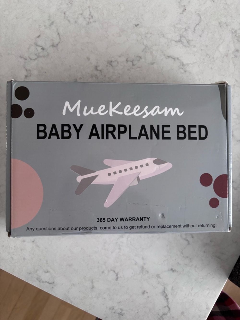 MueKeesam Baby Airplane Bed & Travel Highchair